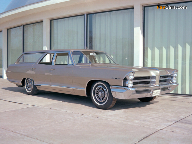 Pontiac Bonneville-Catalina Safari Station Wagon Prototype 1965 photos (640 x 480)