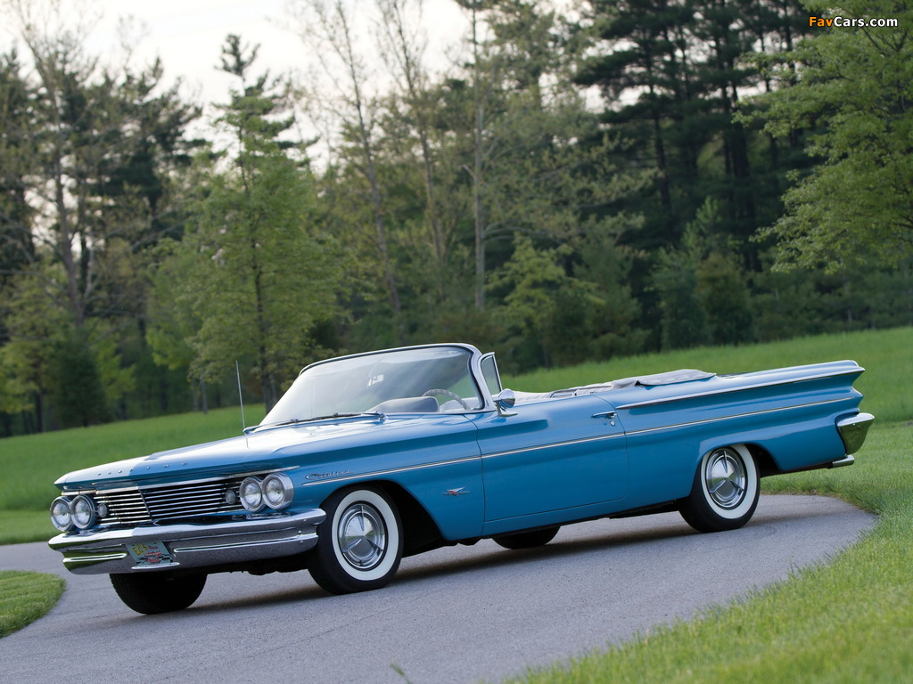 Pontiac Catalina Convertible (2167) 1960 wallpapers (1024 x 768)