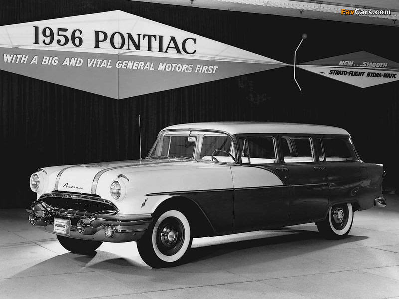 Pictures of Pontiac Chieftain 4-door Station Wagon 1956 (800 x 600)
