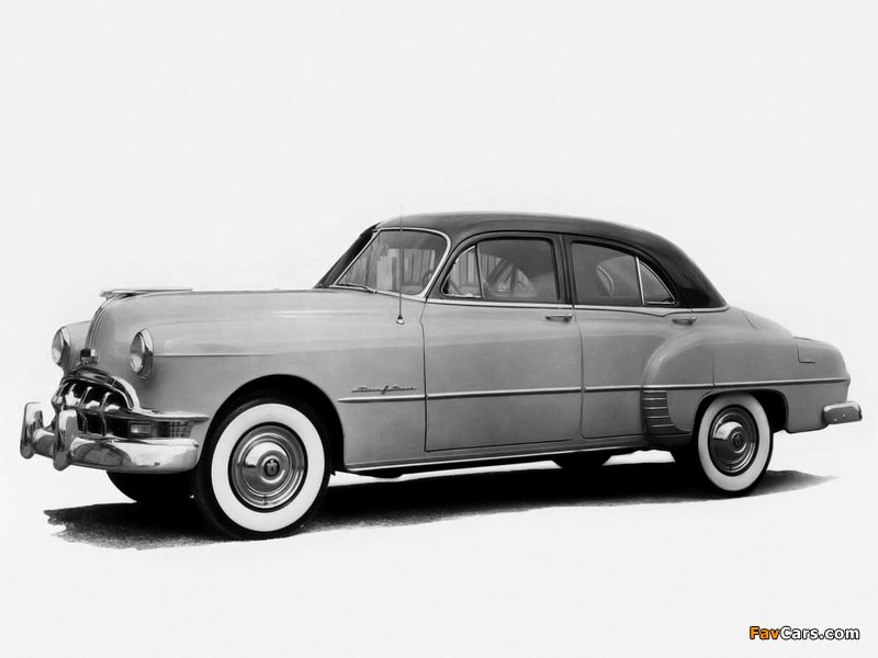 Pontiac Chieftain Deluxe Eight 4-door Sedan (2569D) 1950 pictures (800 x 600)