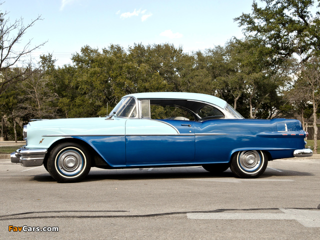 Pontiac Chieftain 860 Catalina Coupe (2737) 1956 wallpapers (640 x 480)