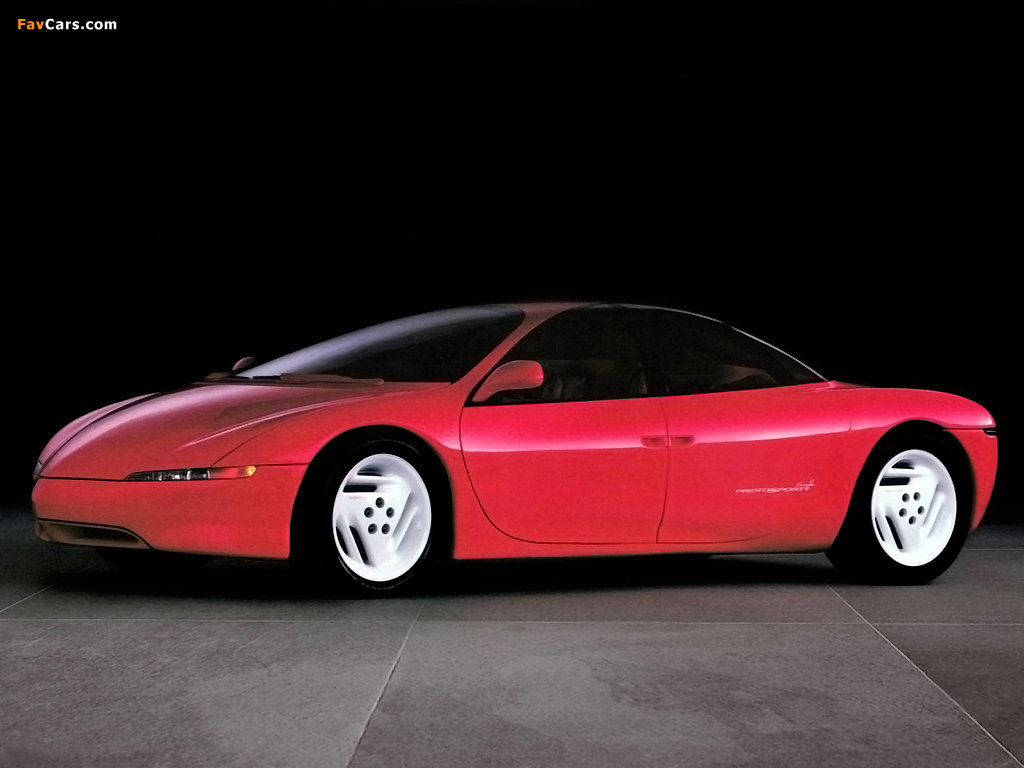 Images of Pontiac Protosport 4 Concept 1991 (1024 x 768)