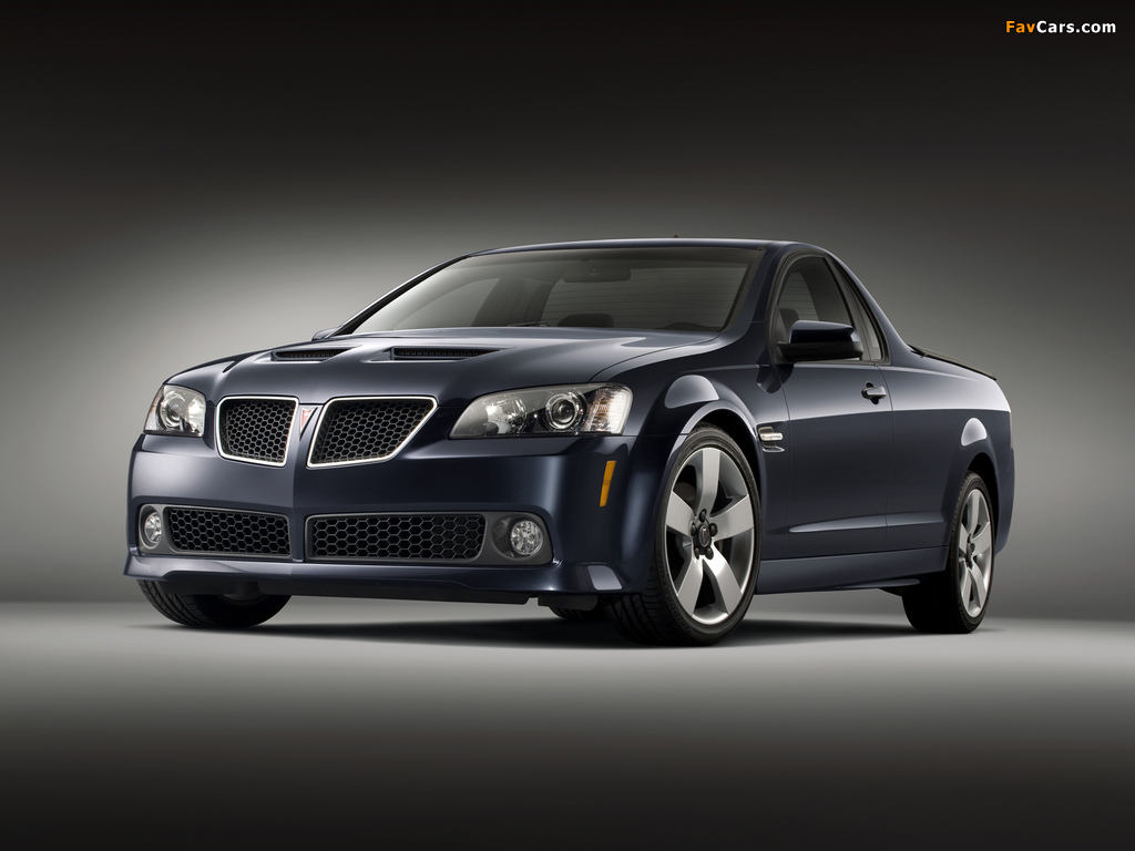 Pictures of Pontiac G8 Sport Truck 2009 (1024 x 768)