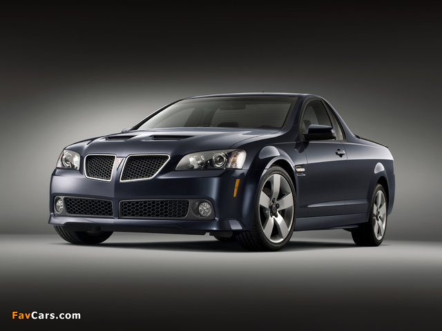 Pictures of Pontiac G8 Sport Truck 2009 (640 x 480)