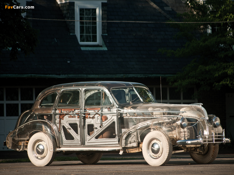 Pontiac Deluxe Six Transparent Display Car 1940 wallpapers (800 x 600)