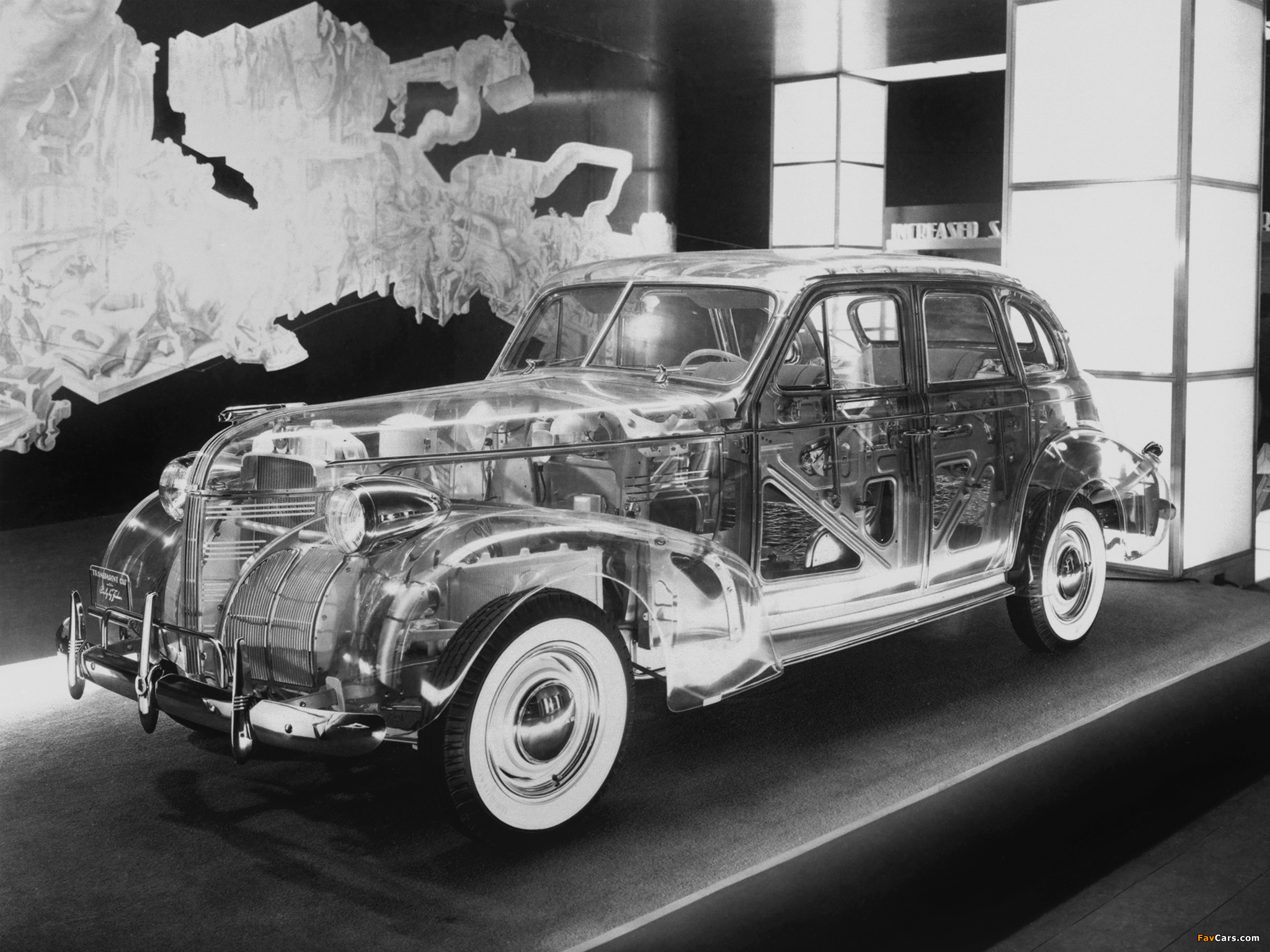 Pontiac DeLuxe Six Transparent Display Car 1939 photos (2048 x 1536)