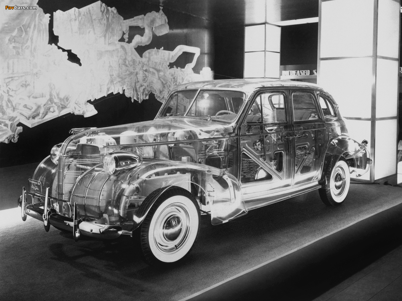 Pontiac DeLuxe Six Transparent Display Car 1939 photos (1280 x 960)