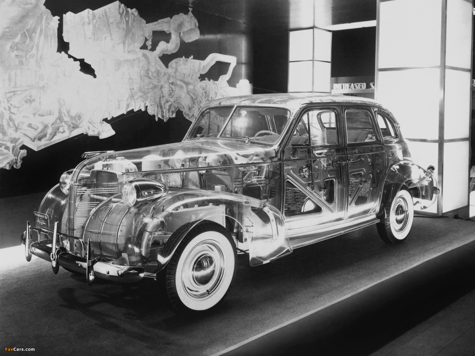 Pontiac DeLuxe Six Transparent Display Car 1939 photos (1600 x 1200)