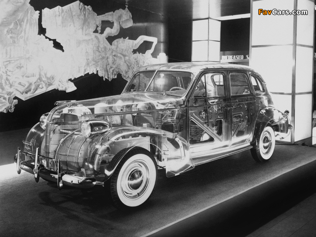 Pontiac DeLuxe Six Transparent Display Car 1939 photos (640 x 480)