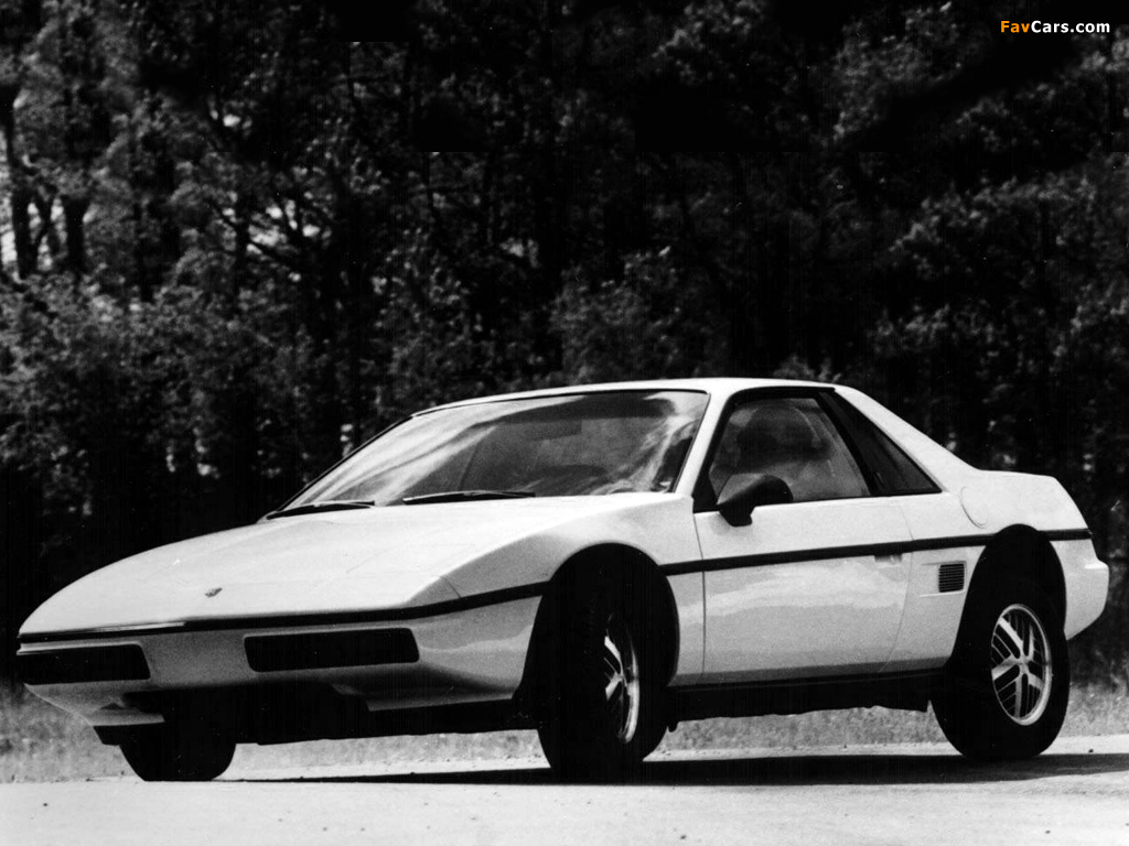 Photos of Pontiac Fiero 1984–88 (1024 x 768)