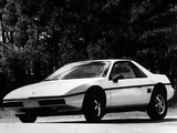 Photos of Pontiac Fiero 1984–88