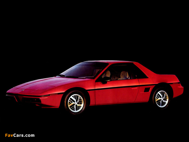 Pictures of Pontiac Fiero 1984–88 (640 x 480)