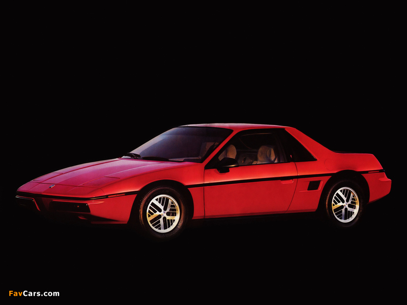 Pontiac Fiero 1984–88 images (800 x 600)