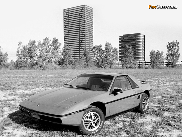 Pontiac Fiero 1984–88 pictures (640 x 480)