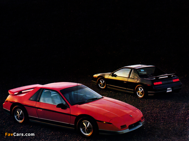 Pontiac Fiero GT 1985–88 images (640 x 480)