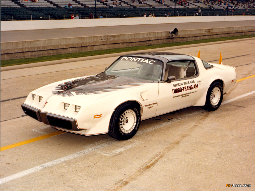 Images of Pontiac Firebird Trans Am Turbo Indy 500 Pace Car 1980 (1024 x 768)