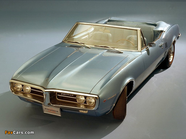 Photos of Pontiac Firebird Convertible 1967 (640 x 480)