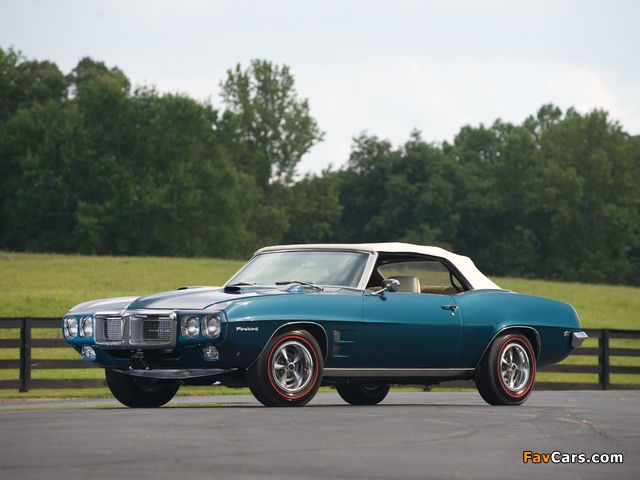 Photos of Pontiac Firebird 400 Ram Air IV Convertible (2367) 1969 (640 x 480)