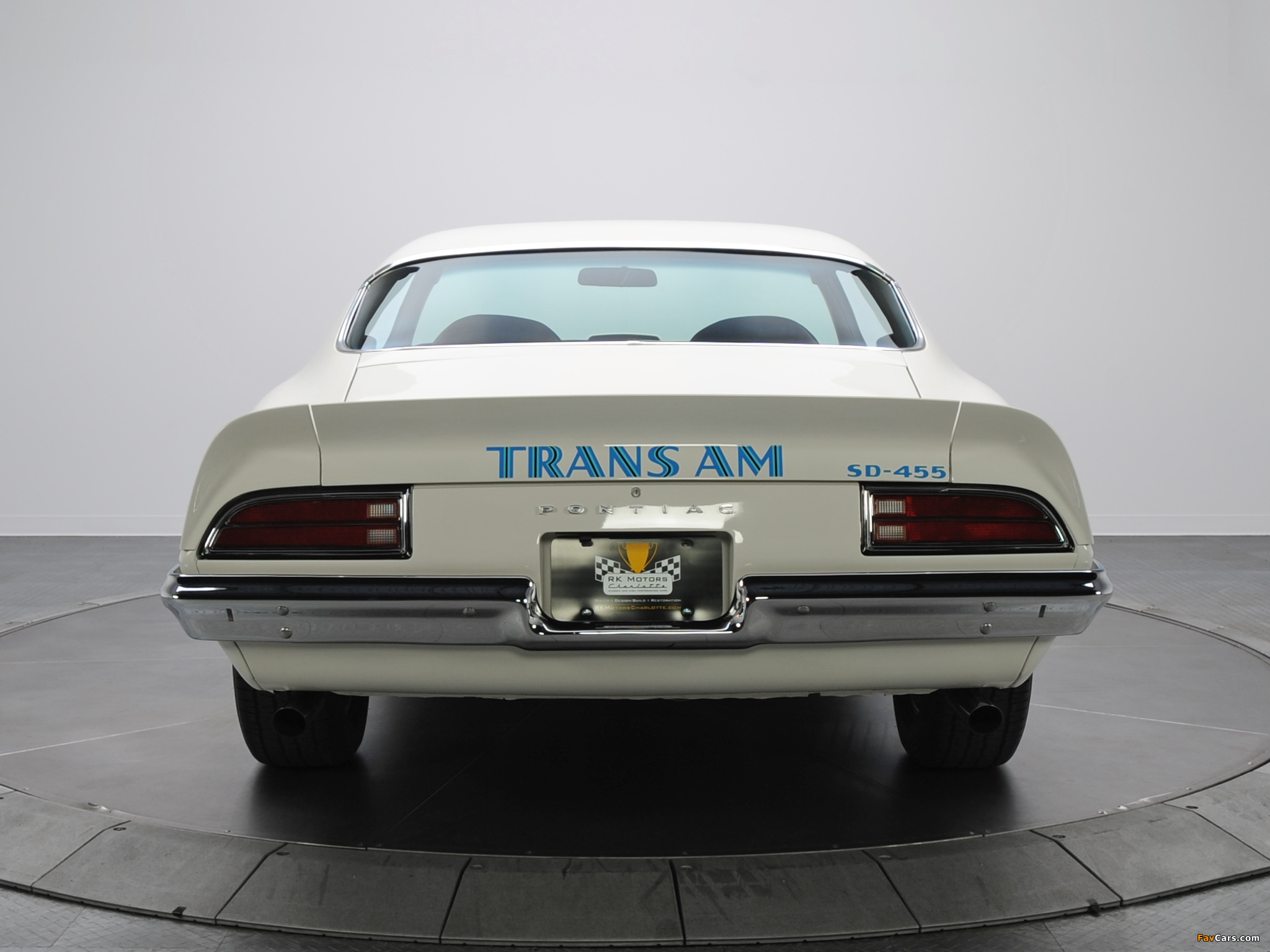 Photos of Pontiac Firebird Trans Am SD-455 1973 (2048 x 1536)