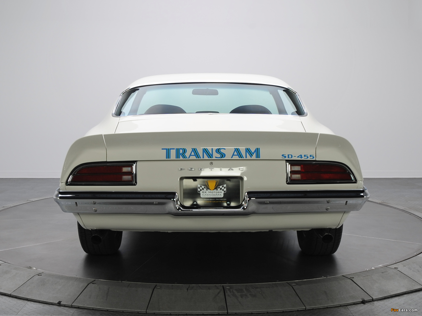 Photos of Pontiac Firebird Trans Am SD-455 1973 (1600 x 1200)