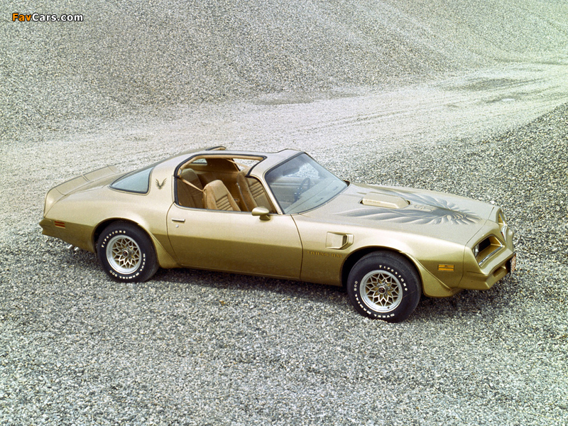 Photos of Pontiac Firebird Trans Am Gold Special Edition 1978 (800 x 600)