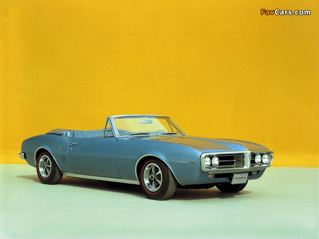 Pictures of Pontiac Firebird Convertible 1967 (640 x 480)