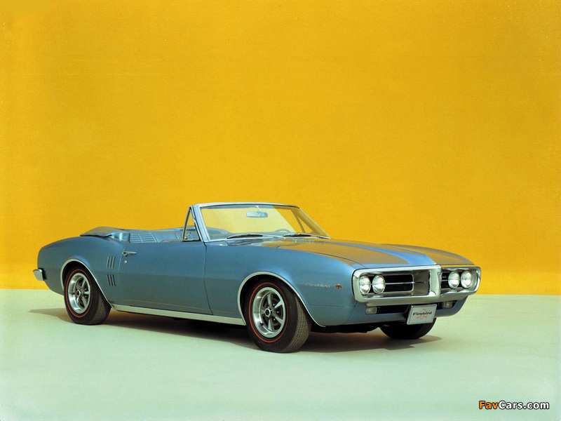 Pictures of Pontiac Firebird Convertible 1967 (800 x 600)