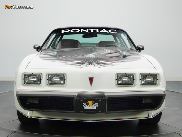 Pictures of Pontiac Firebird Trans Am Turbo Indy 500 Pace Car 1980 (640 x 480)