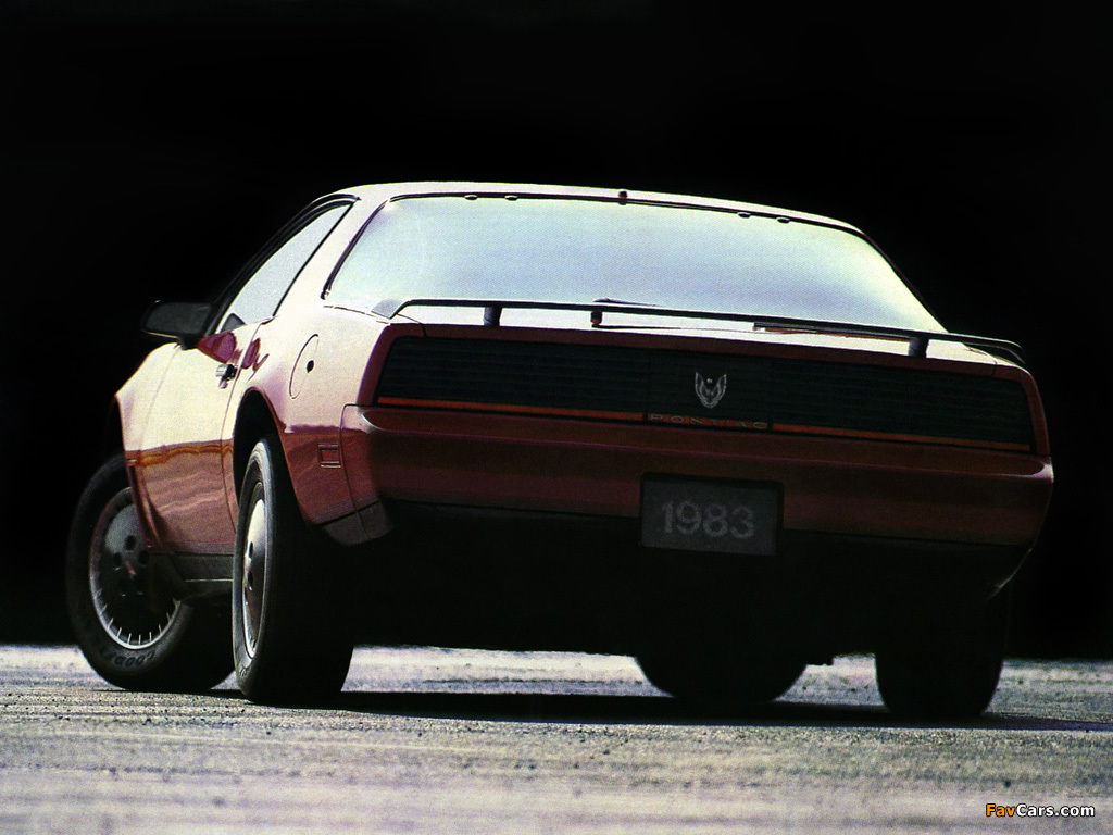 Pictures of Pontiac Firebird Trans Am 1983–85 (1024 x 768)