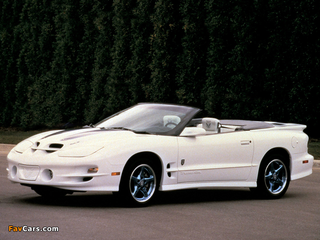 Pictures of Pontiac Firebird Trans Am Convertible 30th Anniversary 1999 (640 x 480)