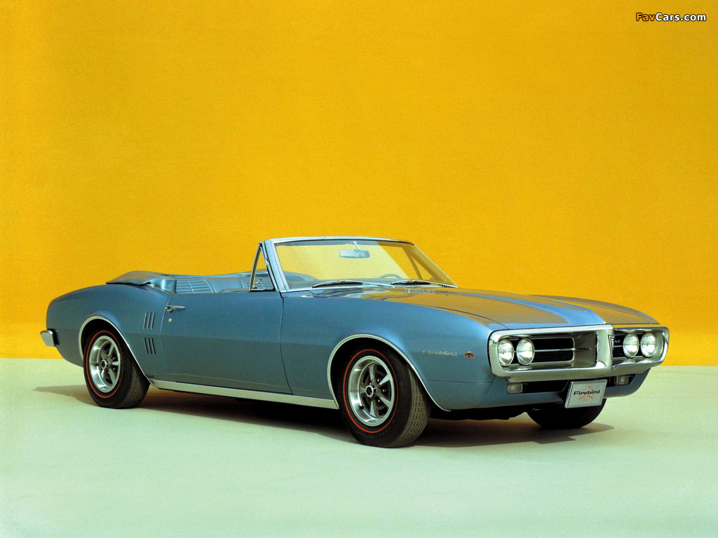 Pontiac Firebird Convertible 1967 images (1024 x 768)