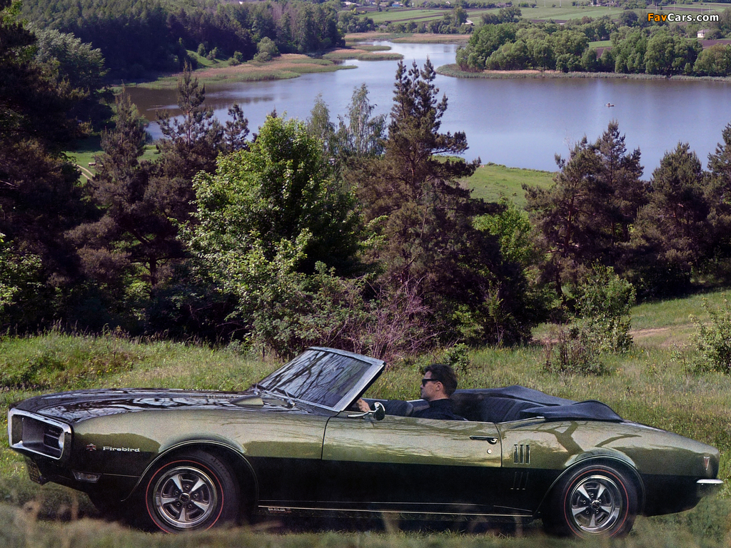 Pontiac Firebird Sprint Convertible (2367) 1968 images (1024 x 768)