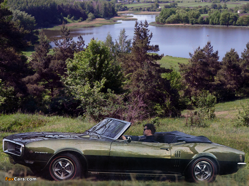 Pontiac Firebird Sprint Convertible (2367) 1968 images (800 x 600)