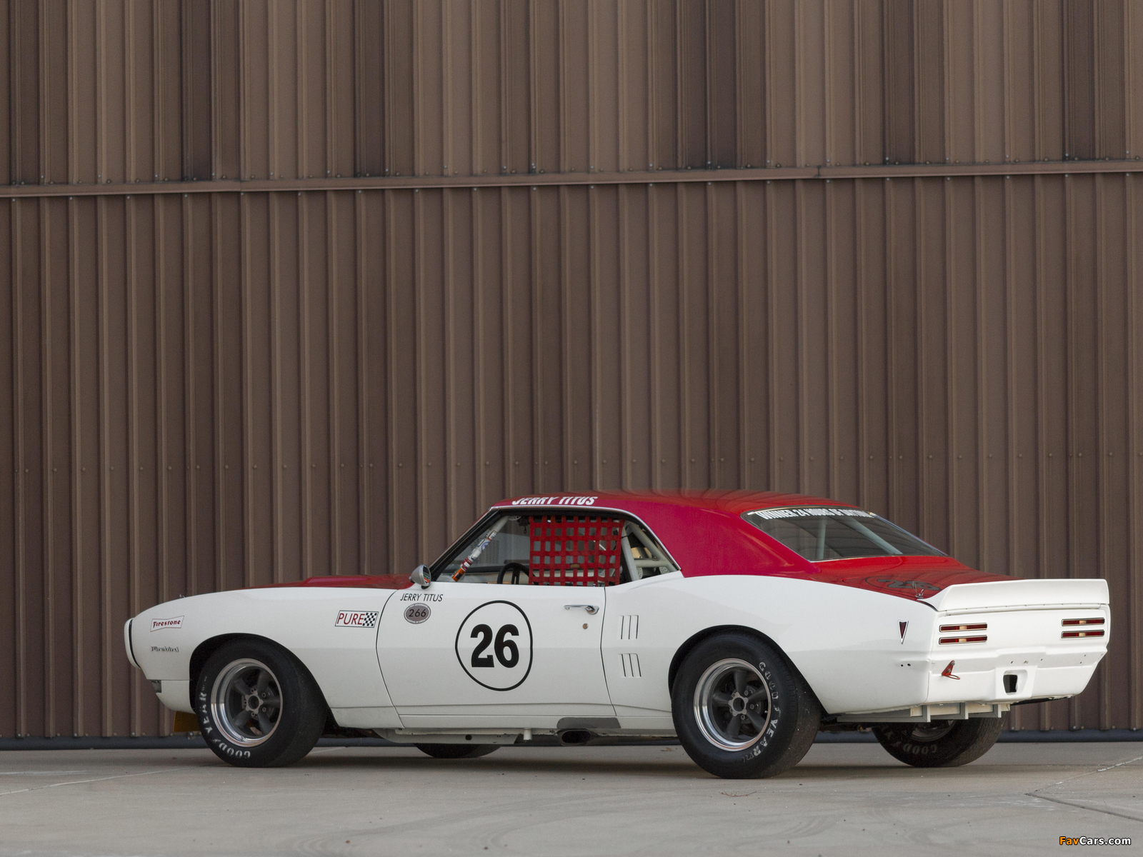 Pontiac Firebird Trans Am Race Car (7L141852) 1968 wallpapers (1600 x 1200)