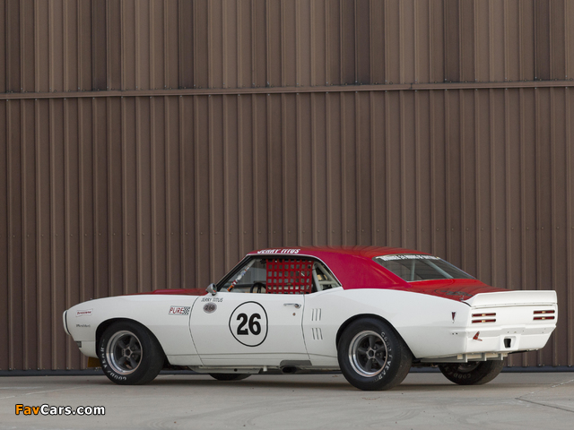 Pontiac Firebird Trans Am Race Car (7L141852) 1968 wallpapers (640 x 480)
