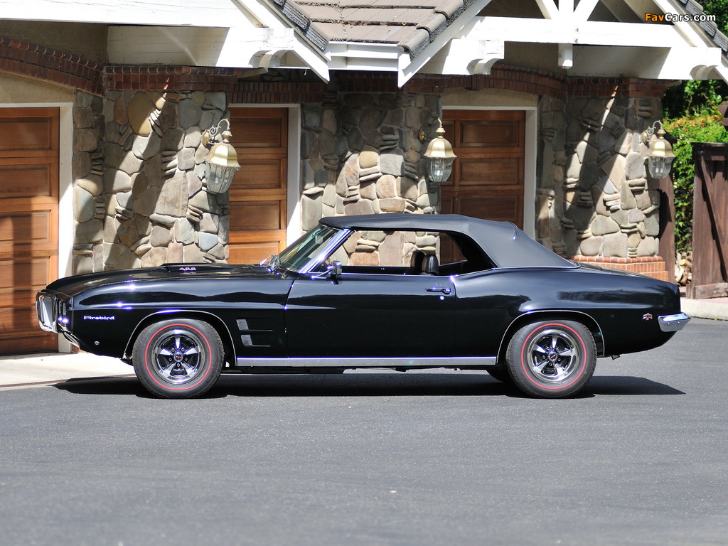 Pontiac Firebird 400 Convertible (2367) 1969 pictures (1024 x 768)