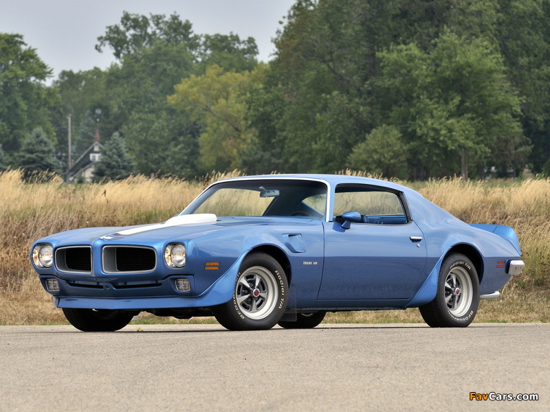 Pontiac Firebird Trans Am 1970–73 wallpapers (800 x 600)