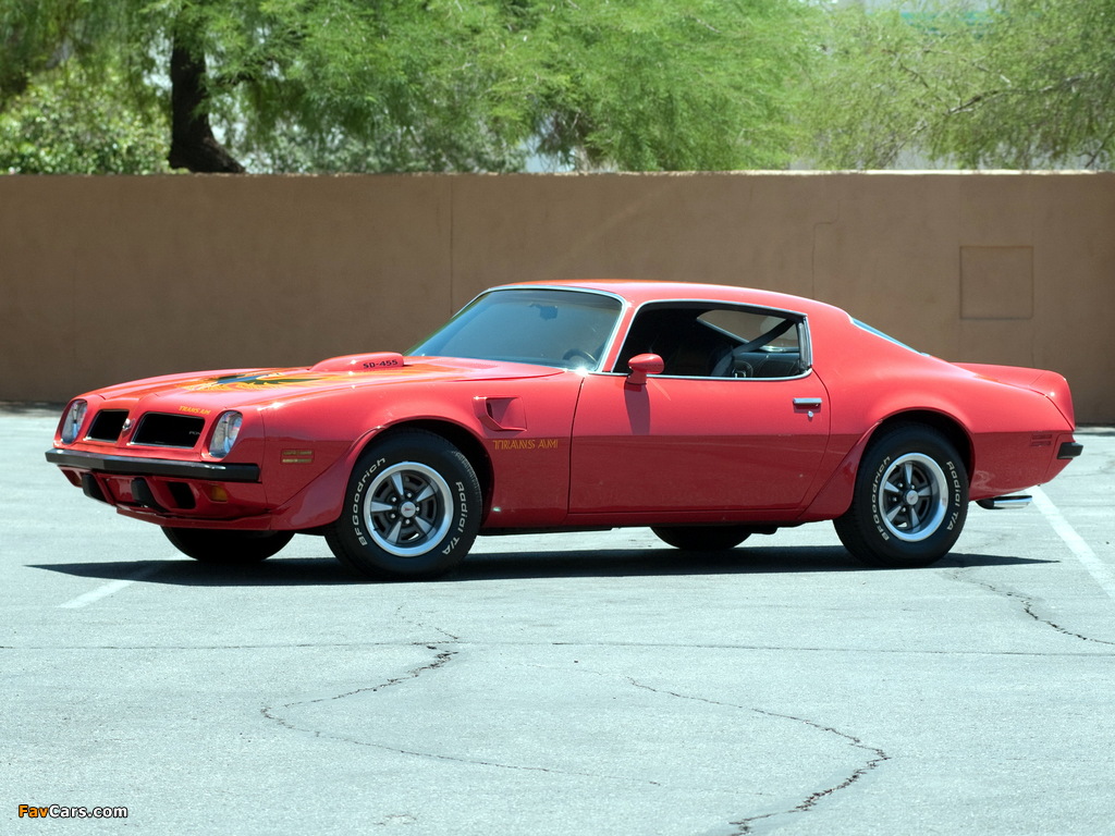 Pontiac Firebird Trans Am Super Duty 1972–74 images (1024 x 768)