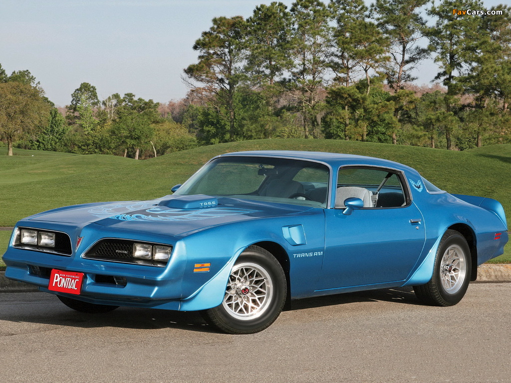 Pontiac Firebird Trans Am T/A 6.6 W72 1977–78 wallpapers (1024 x 768)