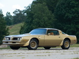 Pontiac Firebird Trans Am Gold Special Edition 1978 pictures