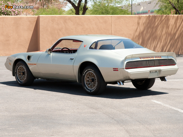 Pontiac Firebird Trans Am T/A 6.6 L78 1979 photos (640 x 480)