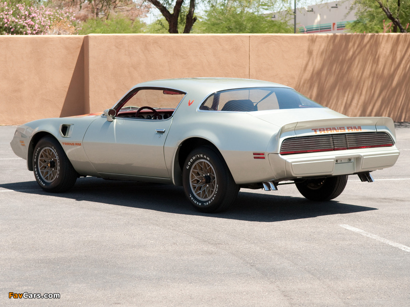 Pontiac Firebird Trans Am T/A 6.6 L78 1979 photos (800 x 600)