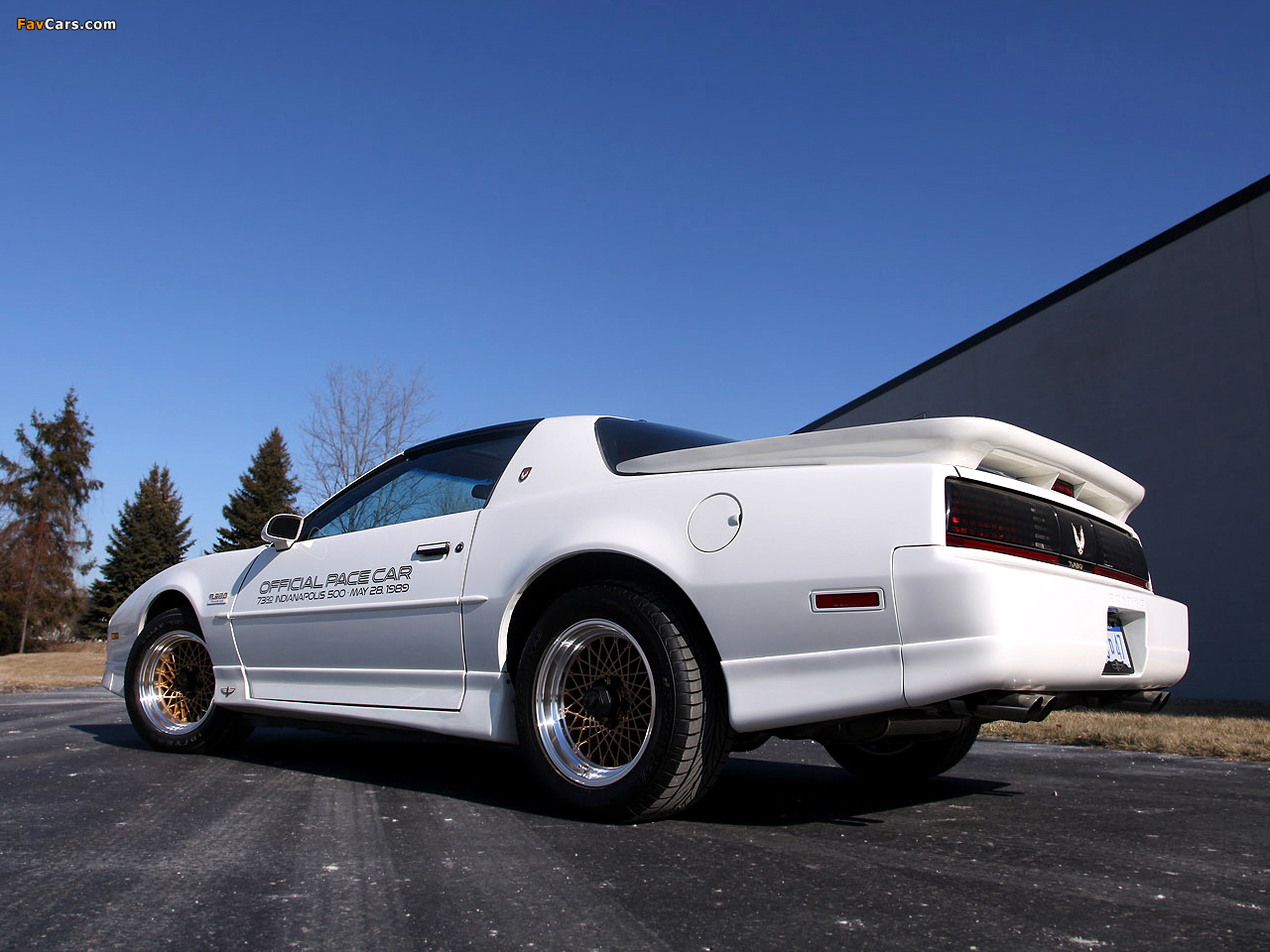 Pontiac Firebird Trans Am Turbo 20th Anniversary Indy 500 Pace Car 1989 images (1280 x 960)