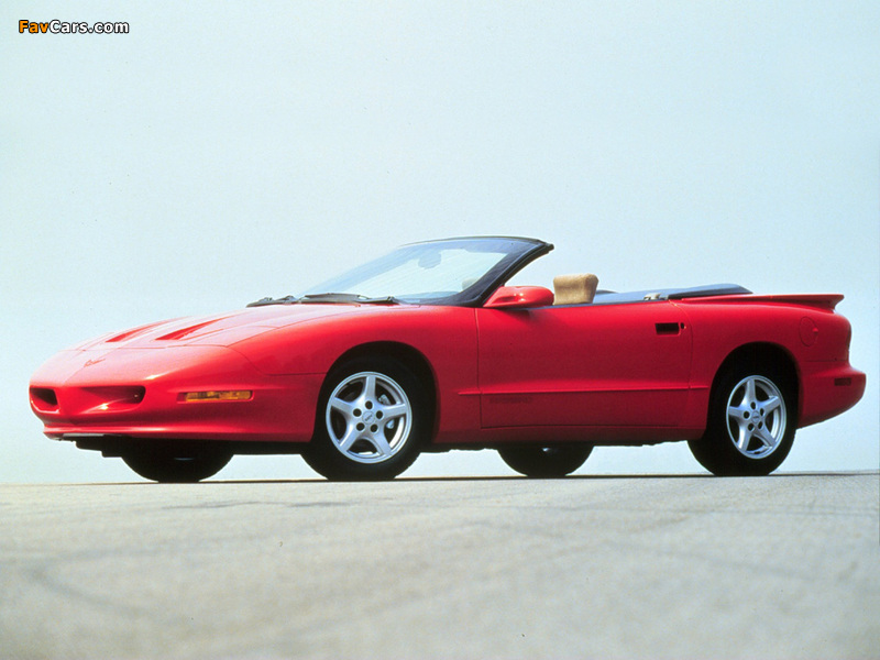 Pontiac Firebird Convertible 1993–97 images (800 x 600)