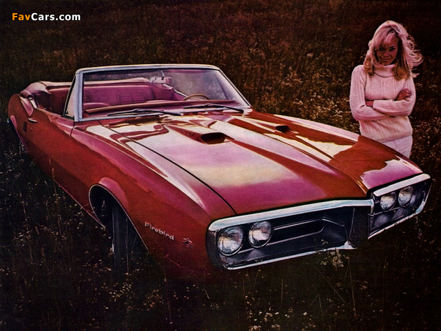Pontiac Firebird Convertible 1967 wallpapers (640 x 480)