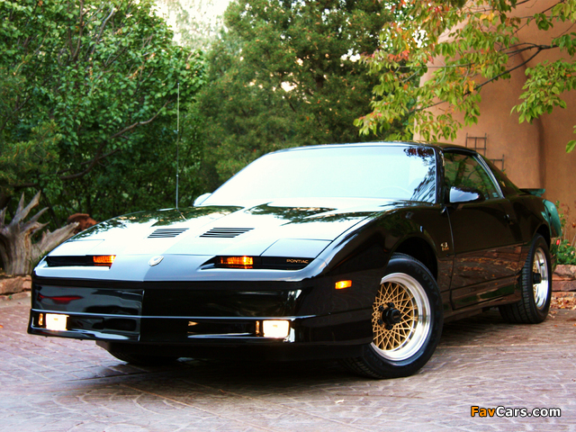 Pontiac Firebird Trans Am GTA T-Roof 1989 wallpapers (640 x 480)