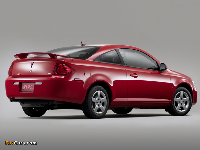 Pictures of Pontiac G5 XFE 2008–09 (640 x 480)