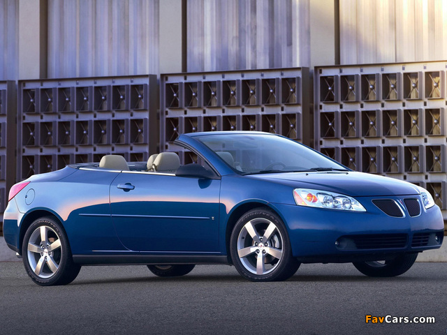 Images of Pontiac G6 Convertible 2006–09 (640 x 480)