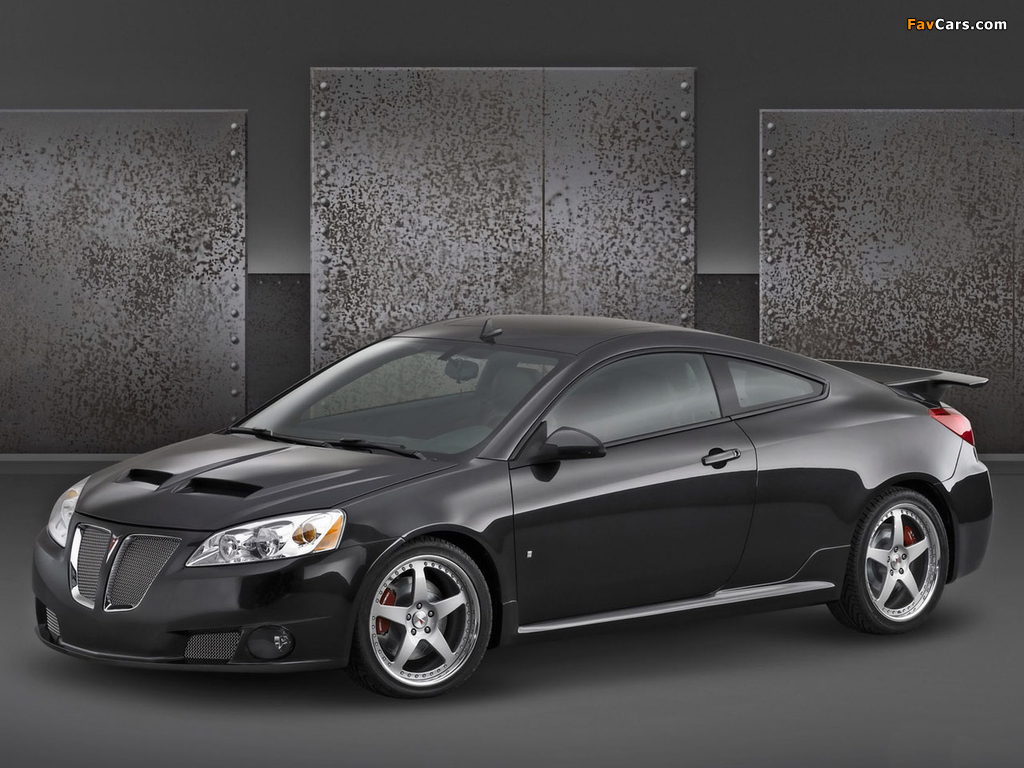 Images of Pontiac G6 GXP Street Edition Coupe 2007–09 (1024 x 768)