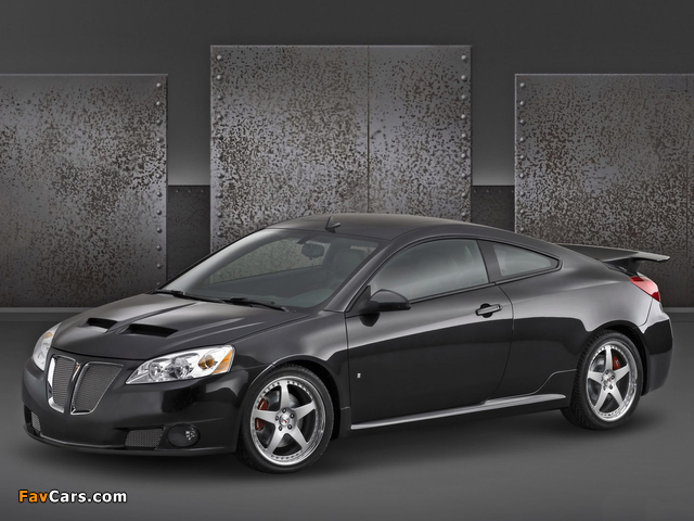 Images of Pontiac G6 GXP Street Edition Coupe 2007–09 (640 x 480)